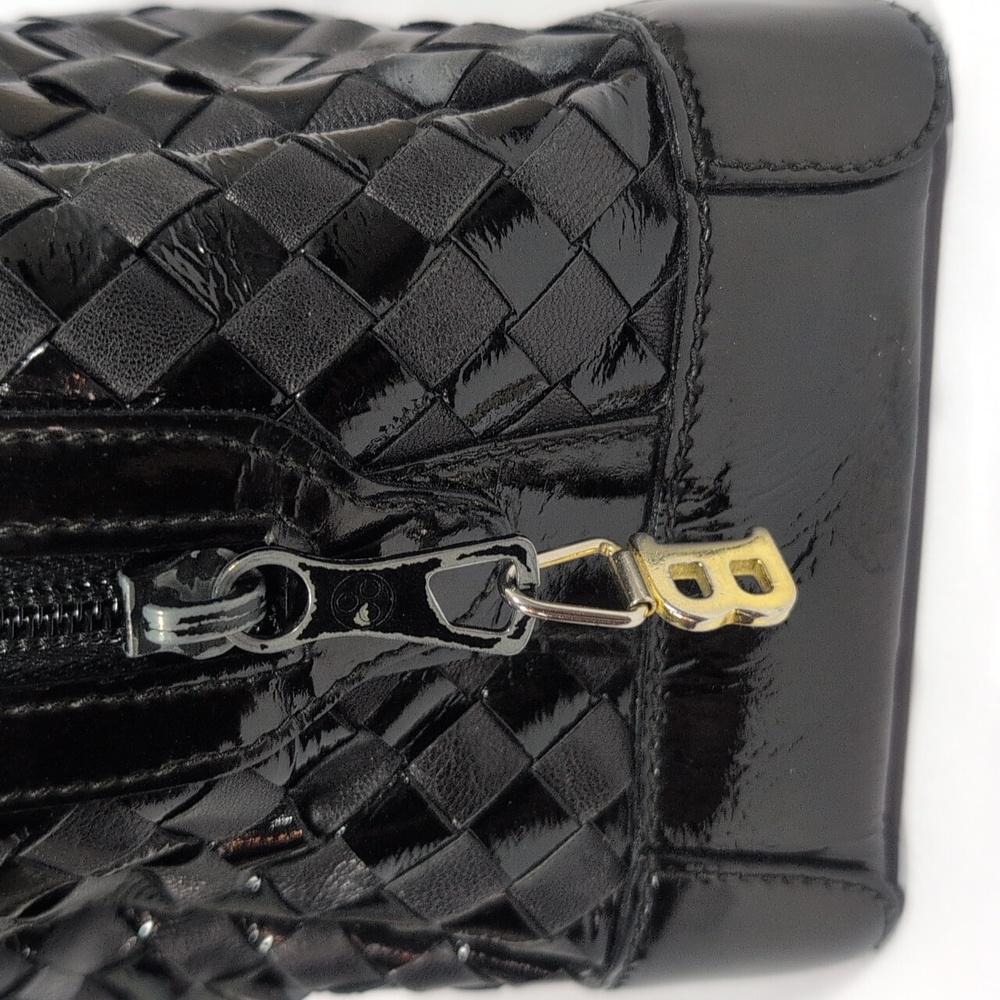 Bally Vintage Mini Basket Weave Boston Bag - Picture 5 of 15